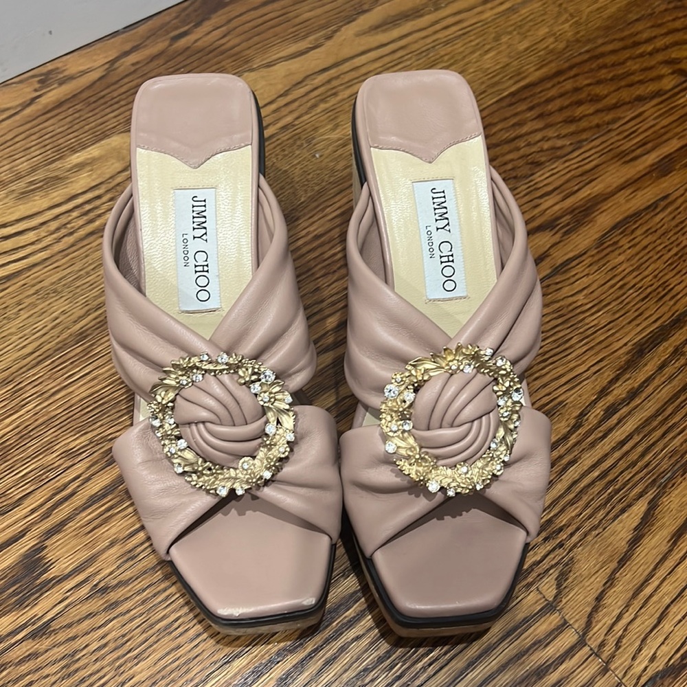 Jimmy choo wedge sandals